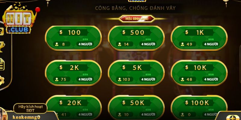 Xử lý tình huống đặc thù ván